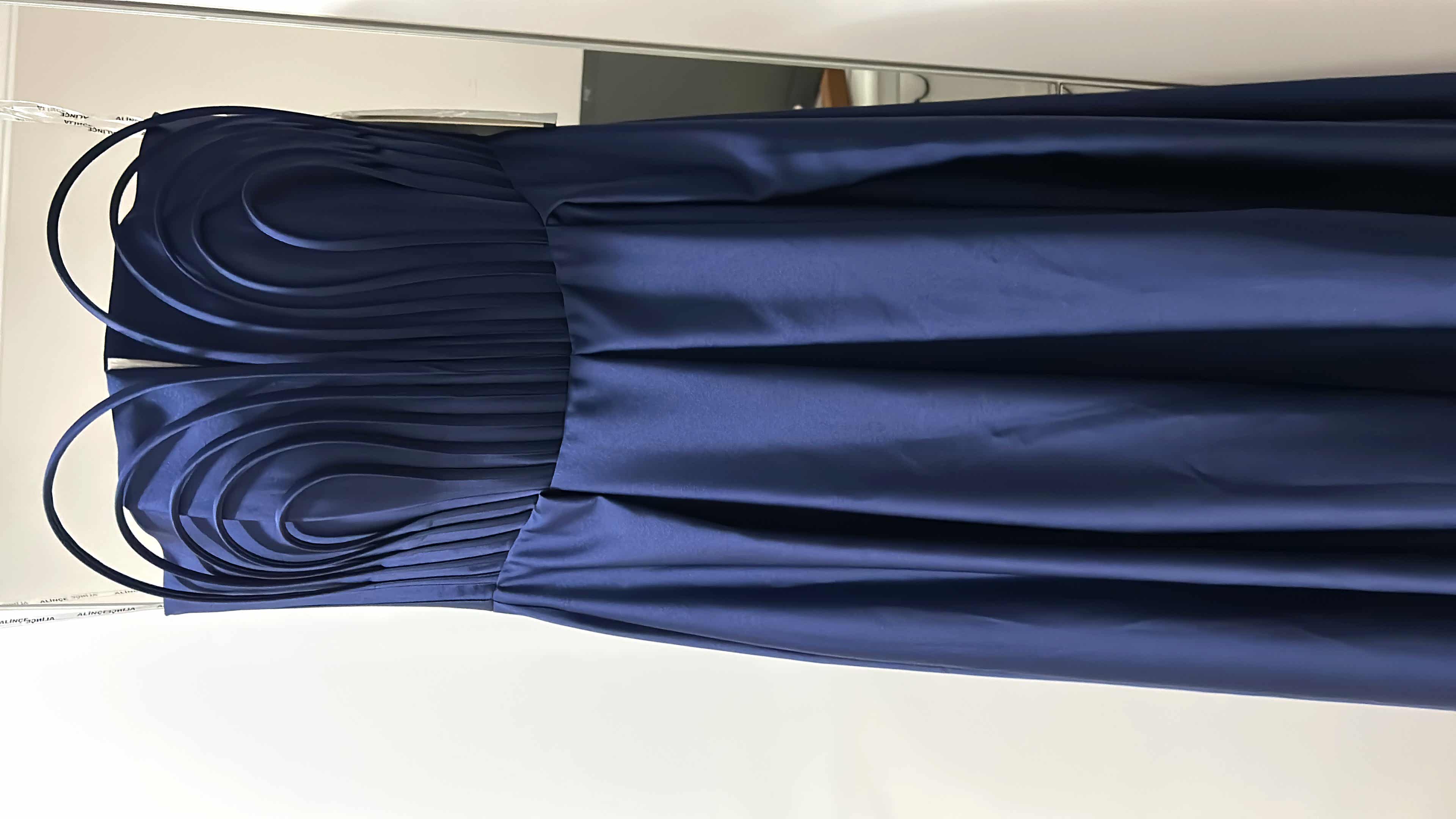 Lacivert abiye elbise